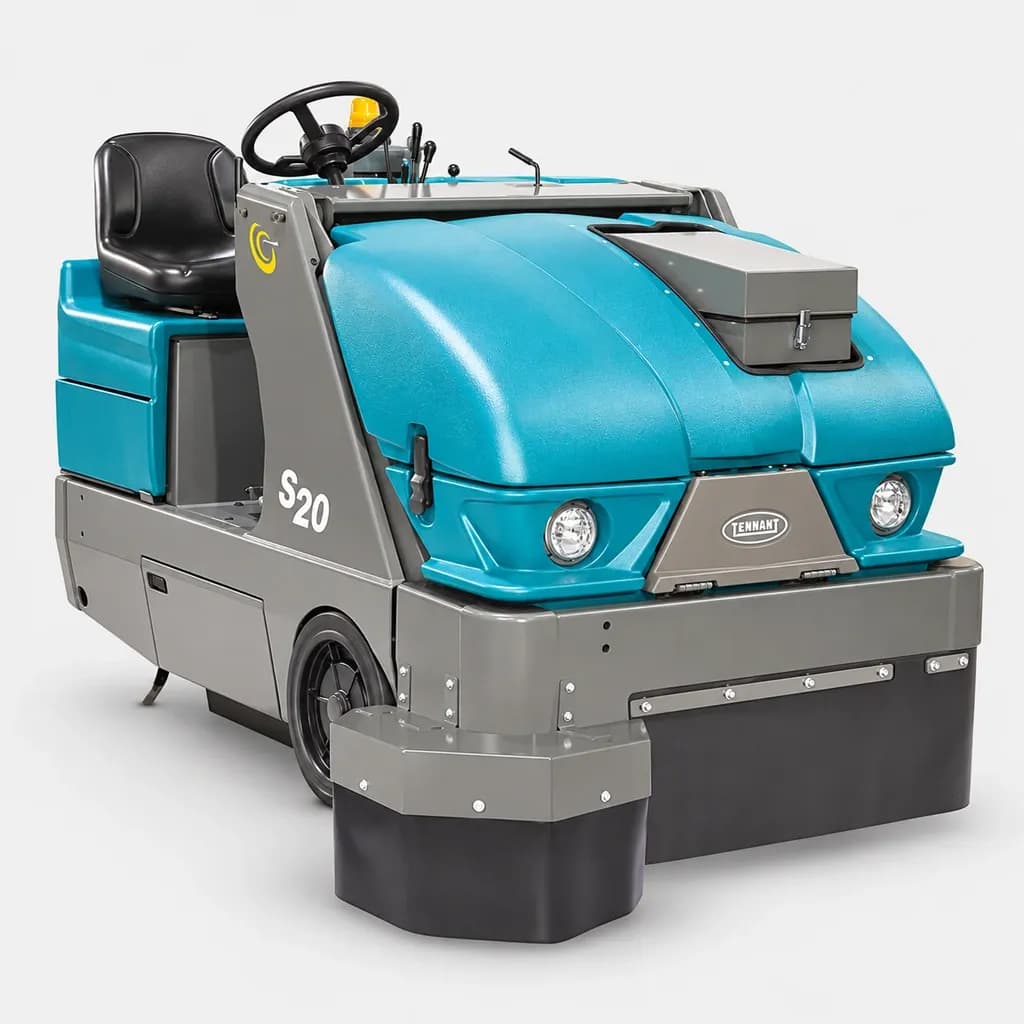 Tennant S20 — imagen de estudio, versión IA aprobada