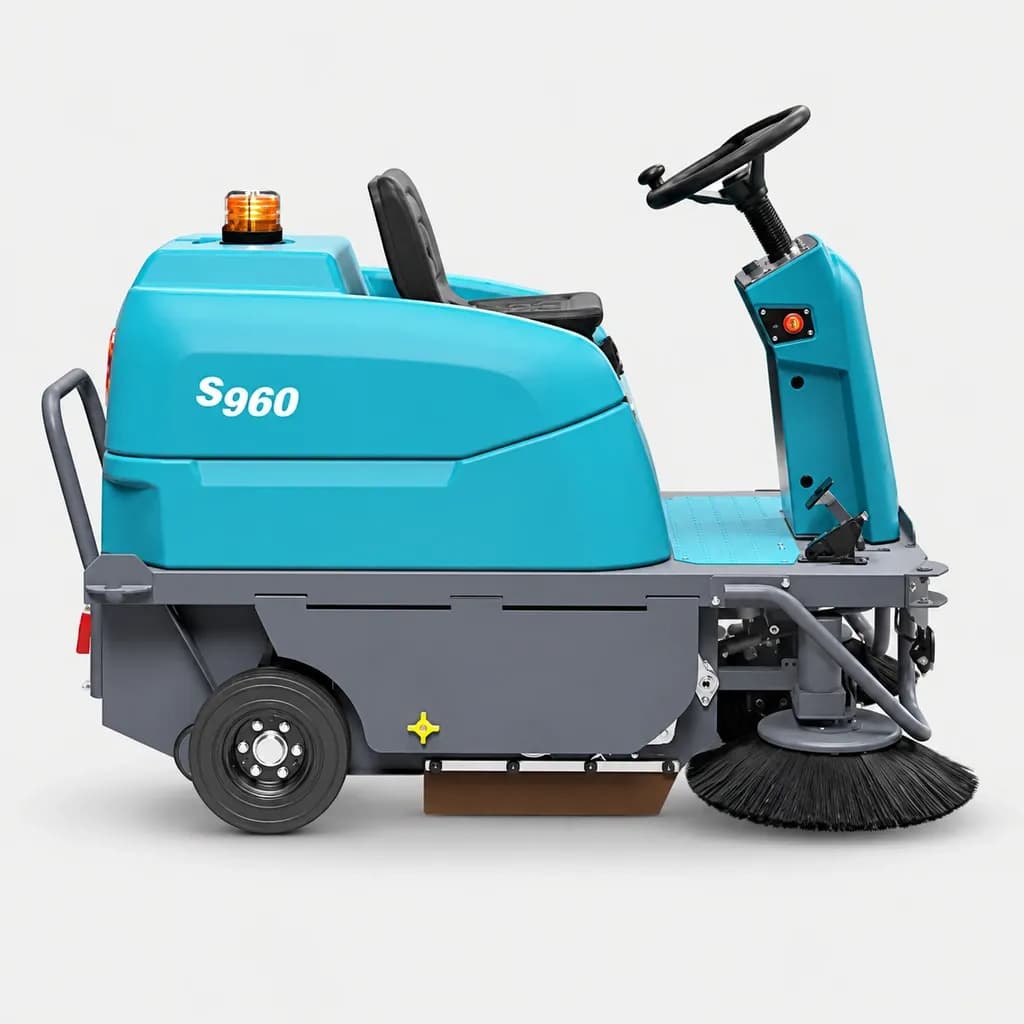 Tennant S960 — imagen de estudio, versión IA aprobada