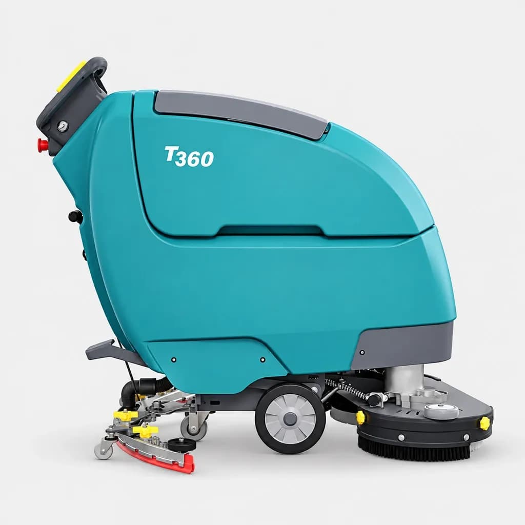 Tennant T360 — imagen de estudio, versión IA aprobada